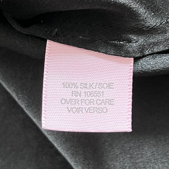 Calypso St. Barth Silk Flutter Bell Sleeve Keyhole Neckline Dress Black Size XS - Picture 3 of 6